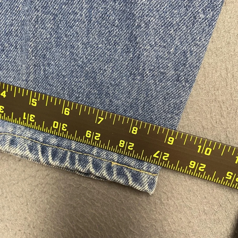 VTG‎ LL Bean Jeans Mens 42x32 Blue Denim Straight Leg Made USA 5 Pocket Classic
